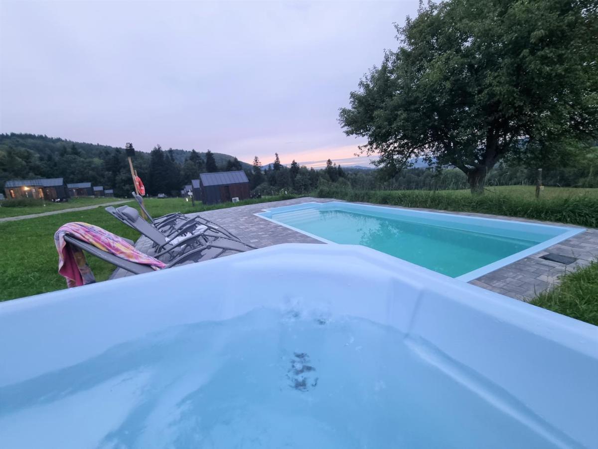 Klimkowka Pod Gwiazdami - Sauna, Jacuzzi, Basen エクステリア 写真